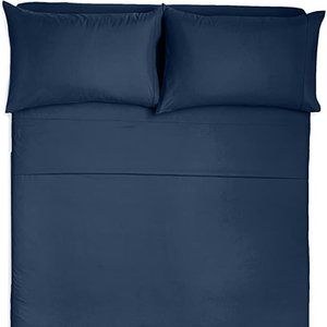 Lightweight Microfiber Sheet Set 4 Pieces - Queen